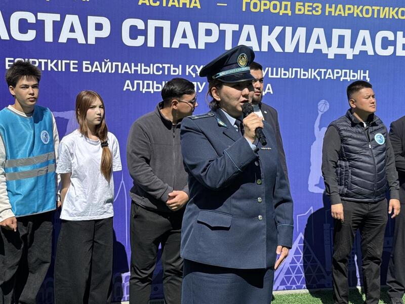 В Астане проходит спартакиада для самозанятой молодежи