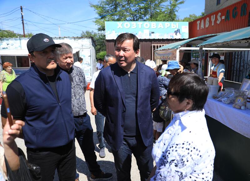 В Актобе сельскохозяйственная продукция продаётся по доступным ценам через социальные рынки