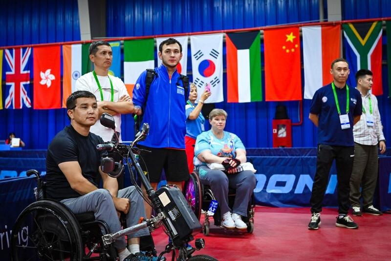 В Актобе состоялось торжественное открытие международного турнира ITTF World Para Future Aktobe 2026