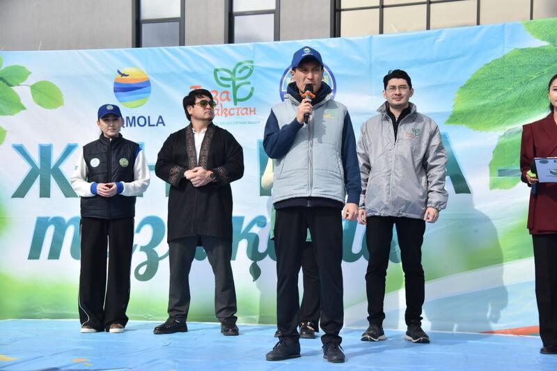 Тысяча горожан поддержала акцию «Таза Қазақстан» на масштабном экоплоггинге в Косшы