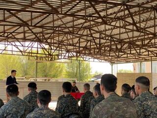 «Безопасность в приоритете: «Центр исследования проблем в сфере религий» провел информационно-разьяснительную работу среди военнослужащих»