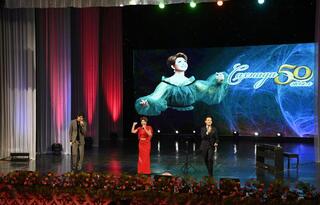 Полвека на сцене: Народная артистка дала концерт в Кызылорде