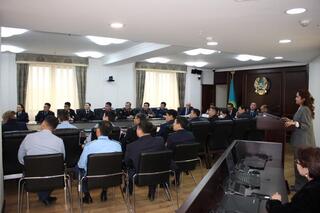 В Высшем Судебном Совете состоялась встреча с обучающимися в Академии правоохранительных органов