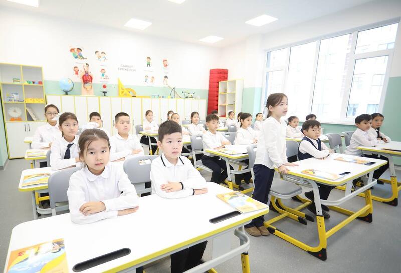 В Мангистауской области успешно завершён национальный проект «Келешек мектептері»: открыта 13-я школа