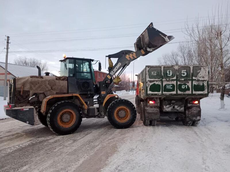 Более двух миллионов кубометров снега вывезли из Астаны с начала зимы