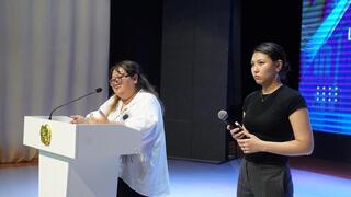 В Жетісу сельская молодежь презентовала собственные IT-стартапы