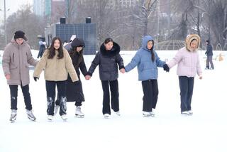 В Алматы для горожан работают 11 бесплатных ледовых катков