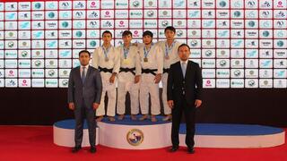 Карагандинские дзюдоисты завоевали пять медалей на чемпионате Казахстана