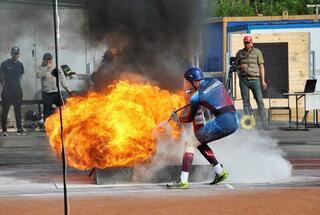 Третий этап VIII турнира на Кубок МЧС по пожарно-спасательному спорту