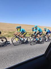 Чемпионат Казахстана по велоспорту: сборная Астаны заняла второе место в командной эстафете