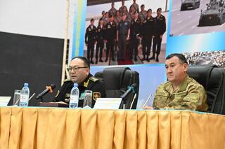 Заместитель министра обороны посетил Актауский гарнизон