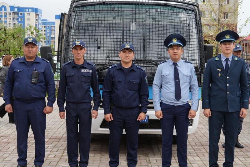 БЕЗОПАСНАЯ ШКОЛА: В ШЫМКЕНТЕ 500 ШКОЛЬНИКОВ ВСТРЕТИЛИСЬ С ГЛАВОЙ ПОЛИЦИИ
