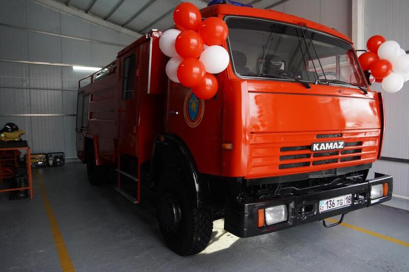 В селе Шолпан Урджарского района открыт пожарный пост