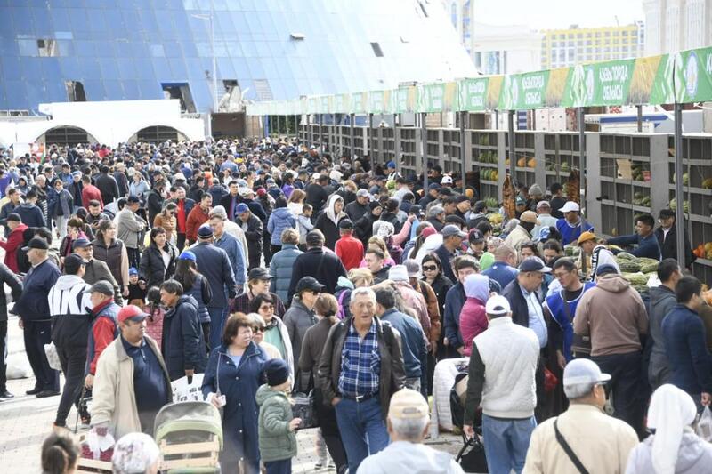 Ярмарка товаропроизводителей Кызылординской области проходит в Астане