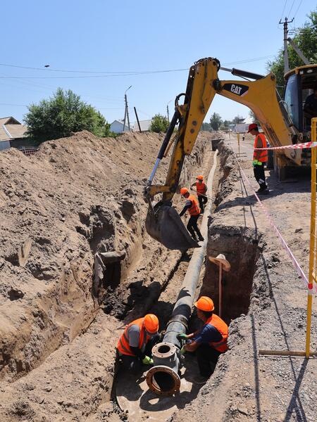 Облыс әкімі Мойынқұм ауданындағы ауызсу инфрақұрылымын жаңғырту жұмыстарын тексерді