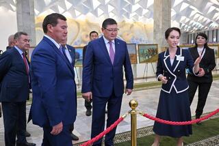 В рамках Дней культуры Кызылординской области В Семее прошла выставка «Сыр өңірі – түркі өркениетінің алтын бесігі»