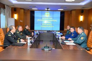 Университеты министерств обороны Казахстана и Азербайджана налаживают сотрудничество