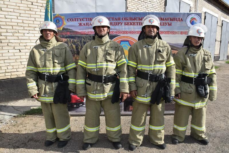 В Казахстане открылось 231-е добровольное противопожарное формирование «Ауыл құтқарушылары»