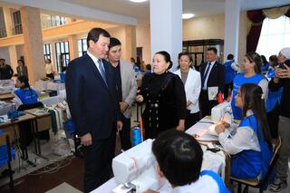 В Актобе проходит фестиваль «Парад мастеров» с участием более 200 умельцев