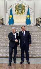 В МИД Казахстана прошла встреча с Послом России