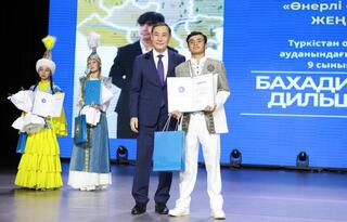 ТУРКЕСТАНЕЦ БЕКЗАТ ВЫСТУПИЛ В РЕСПУБЛИКАНСКОМ ПРОЕКТЕ 