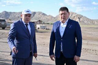 Аким области ознакомился с жизнью села Токтамыс