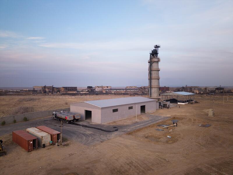 Завод по производству извести запустили в Жамбылской области