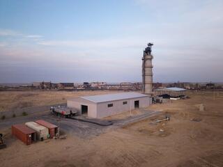 Завод по производству извести запустили в Жамбылской области