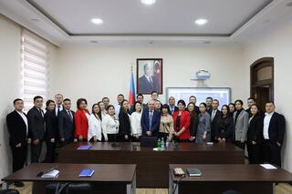 Магистранты Академии правосудия при Высшем Судебном Совете завершили двухнедельную стажировку в Академии юстиции Министерства юстиции Азербайджанской Республики