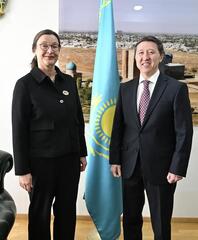 В МИД Казахстана обсудили развитие казахско-немецкого сотрудничества