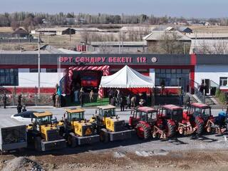 В ТУРКЕСТАНСКОЙ ОБЛАСТИ ОТКРЫТЫ 3 НОВЫХ ПОЖАРНЫХ ПОСТА