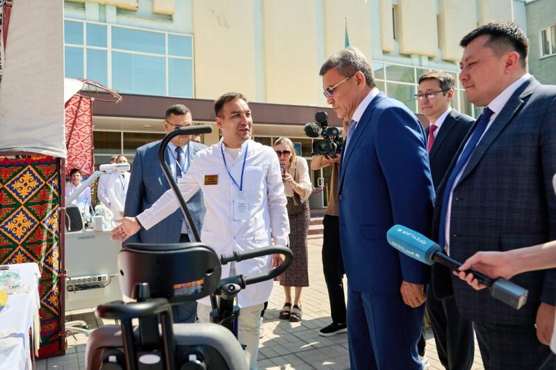 В Северо-Казахстанской области чествовали медицинских работников