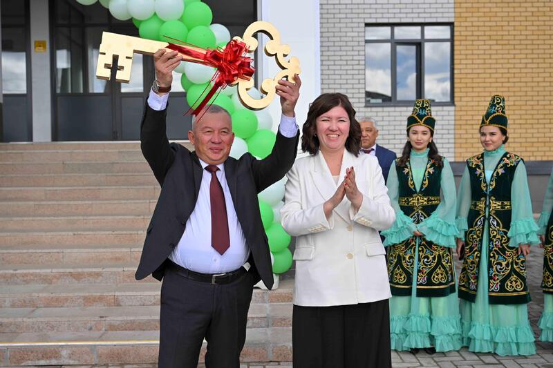В Аягозском районе области Абай открылась школа на 600 мест