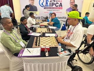 Столичные парашахматисты стали серебряными призёрами чемпионата мира