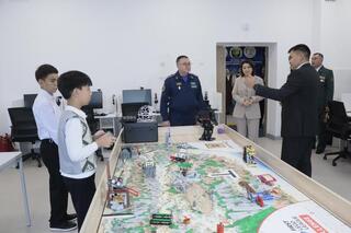 В Павлодаре заместитель министра обороны открыл классы начальной военной подготовки