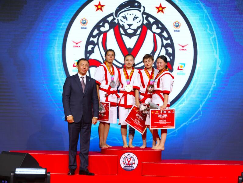 Казахстанские военнослужащие завоевали четыре золотые медали в первый день на Чемпионате мира по қазақ күресі