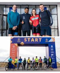 TOUR DE SARAYSHYQ — 2025: 125 любителей спорта проехали 80 километров на велосипеде