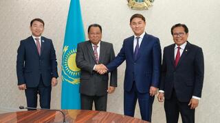 В Министерстве юстиции состоялась встреча делегаций Казахстана и Индонезии