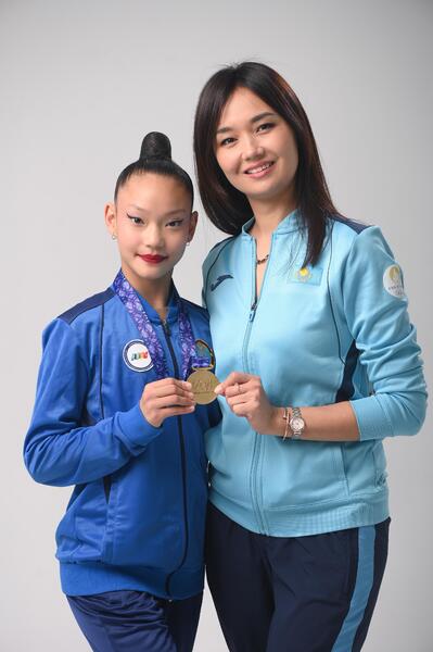 Столичные гимнастки завоевали 11 медалей на чемпионате Азии