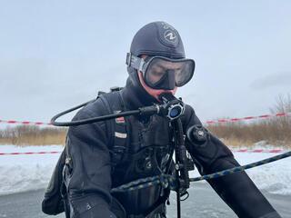 Современные технологии на воде: учения с подводным дроном в СКО