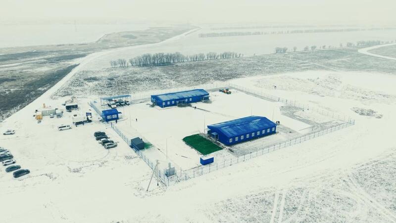 Старые вагончики сменили современные вахтовые комплексы для газовиков