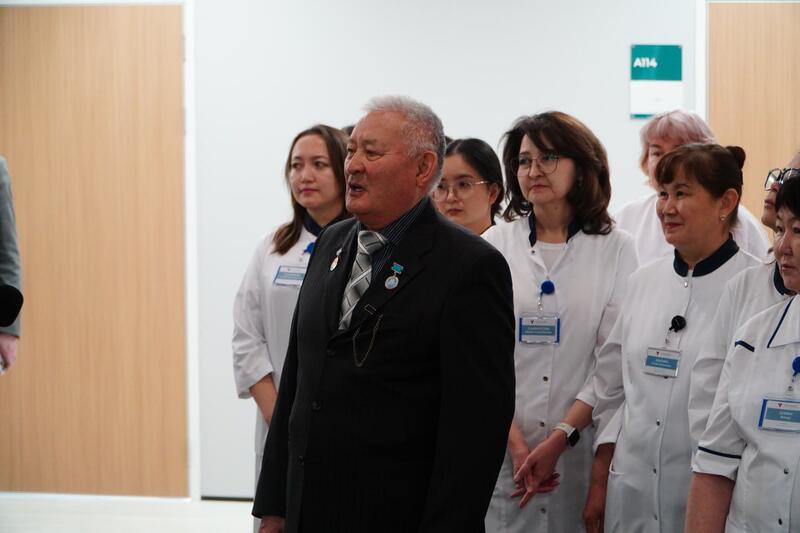 Поликлиника на 1000 посещений в смену открылась в г. Косшы