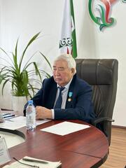 Еңбек адамы. Степное дело Амангоса Тулеуова