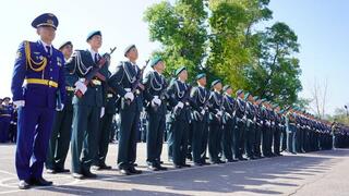В Алматы состоялась торжественная присяга курсантов военного института