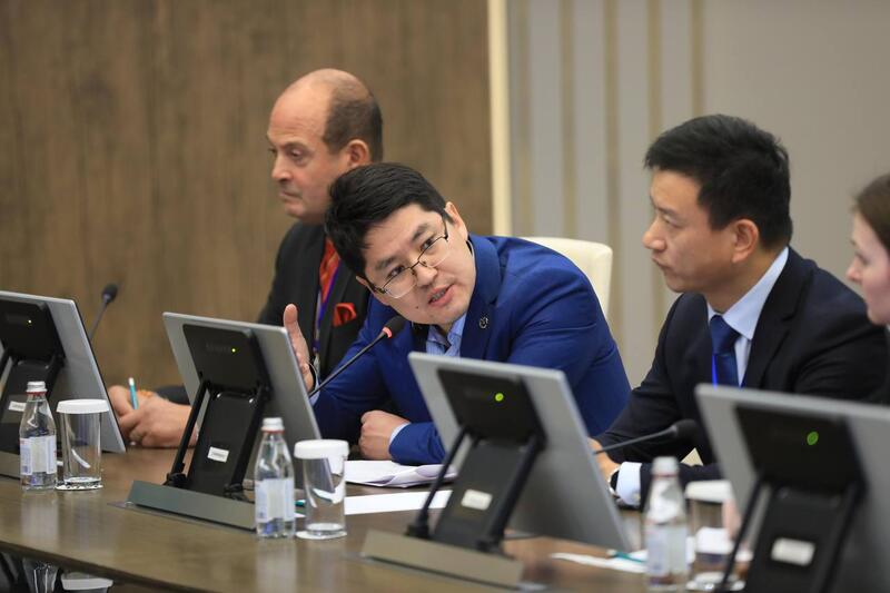 Встреча с иностранной делегацией в рамках международного форума Proftech Talks Aktobe 2025