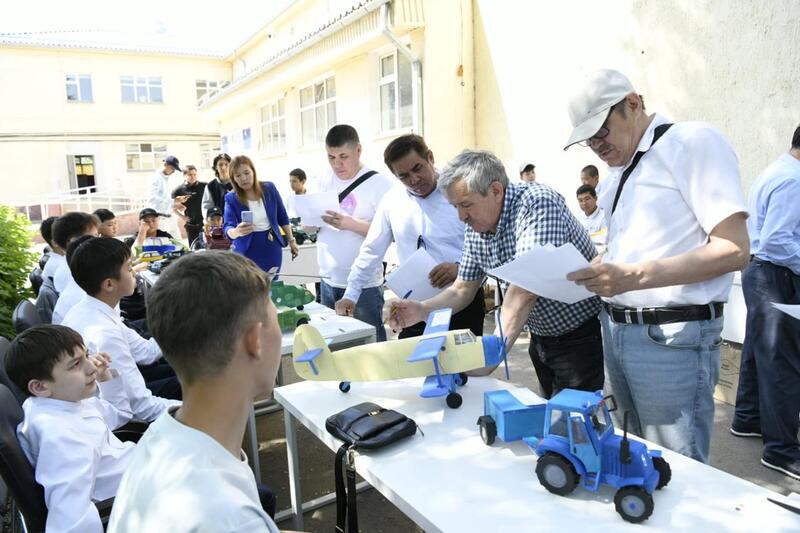 Городской конкурс юных техников провели в Астане