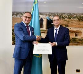 Новый посол Испании посетил МИД Казахстана