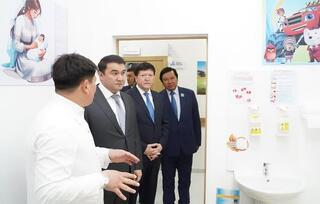 ТУРКЕСТАН: В ОРДАБАСИНСКОМ РАЙОНЕ ВВЕДЕНА В ЭКСПЛУАТАЦИЮ ВРАЧЕБНАЯ АМБУЛАТОРИЯ