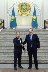 Вновь назначенный Посол Кыргызстана вручил копии верительных грамот в МИД Казахстана