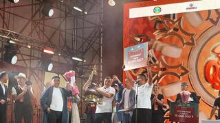 Аким области поздравил с победой село Саржал